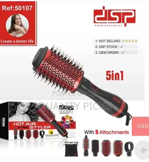 Electric DSP Hair Straightener Brush