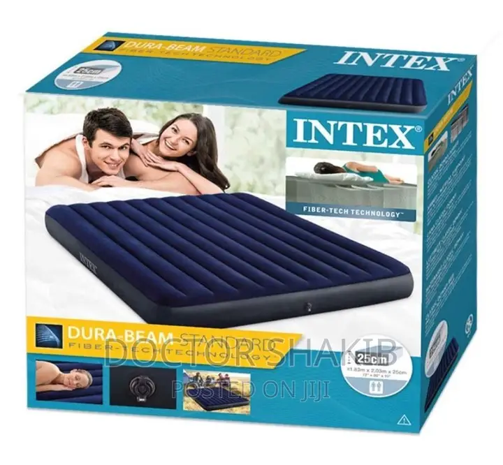 Intex Classic Downy Inflatable Airbed Mattress