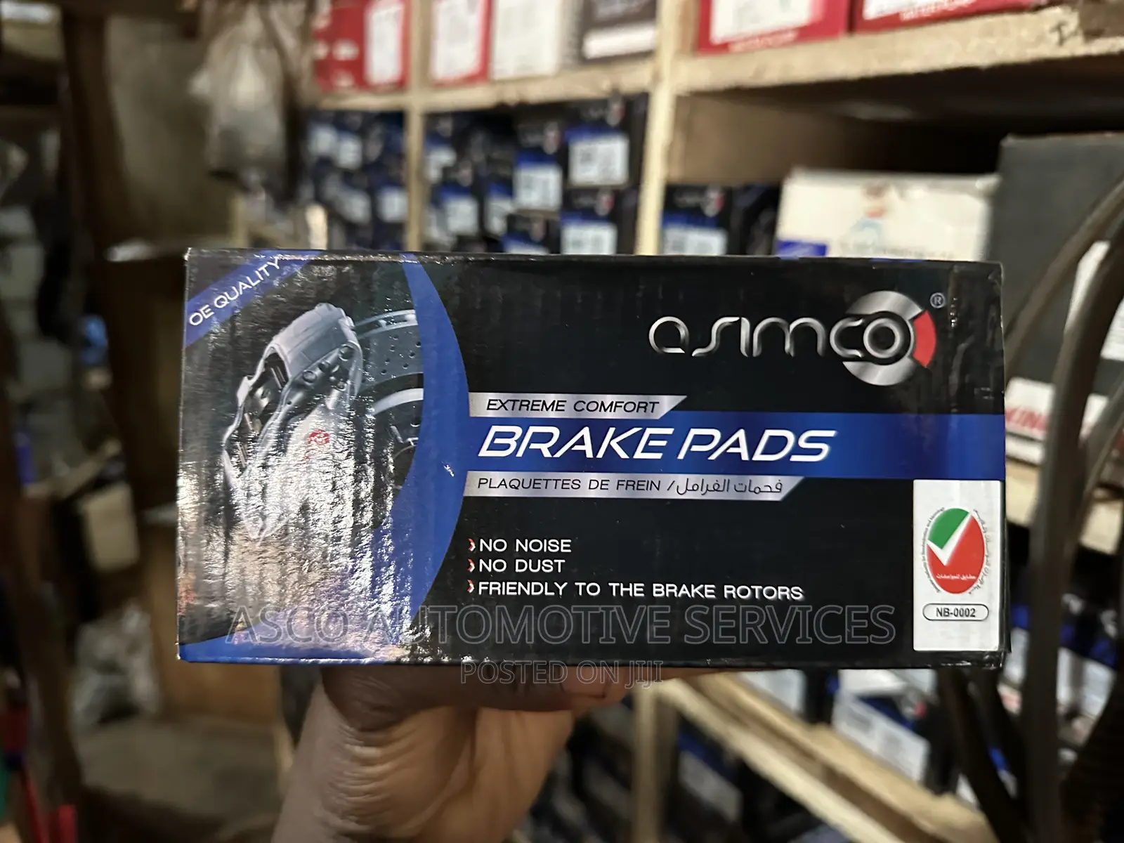 Front Brake Pads Harrier 2014~. Genuine Asimco Brand