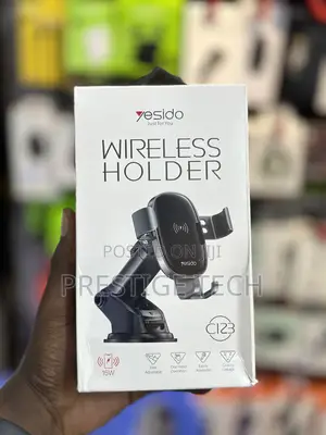 Yesido Car Phone Holder With Wireless Charging