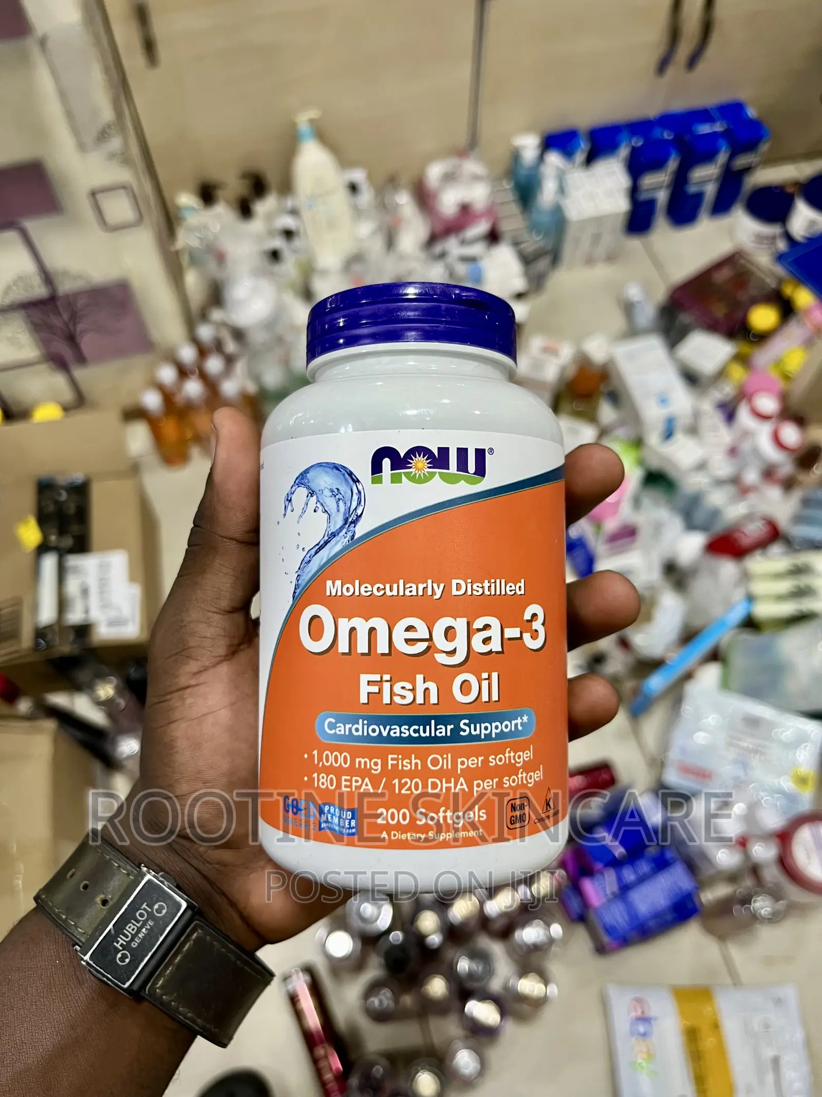 Now Molecularly Distilled Omega - 3 Fish Oil Supplements