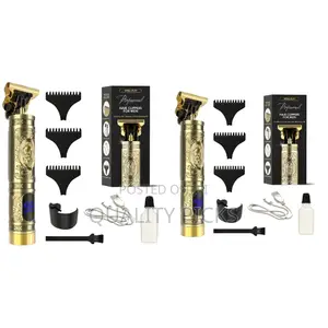Gold Rechargeable Hair Clipper