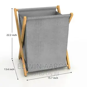 Set of Laundry Storage Baskets 3pcs