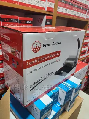 Comb Binding Machine ,Binding Capacity 450 Sheets A4