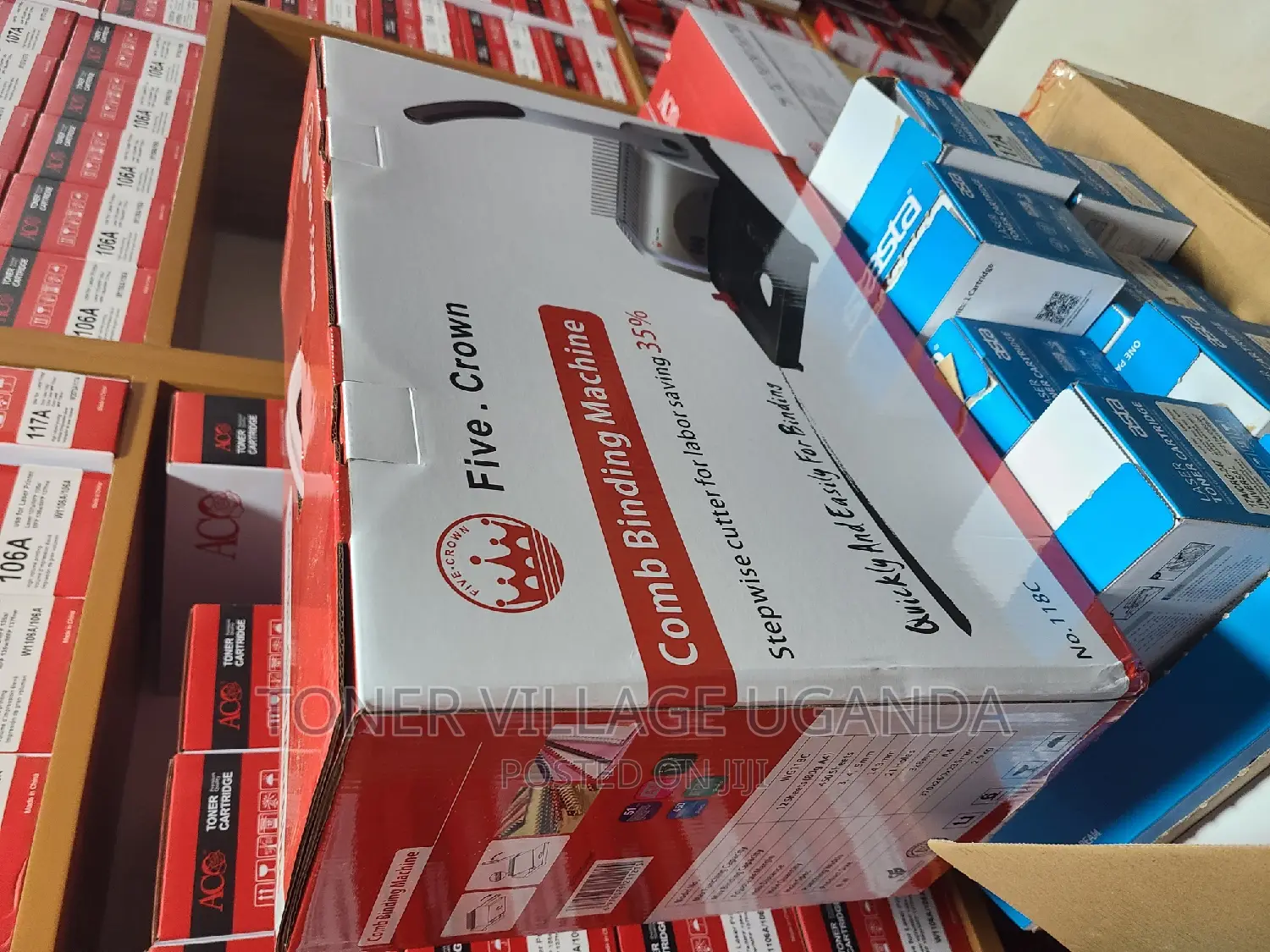 Comb Binding Machine ,Binding Capacity 450 Sheets A4