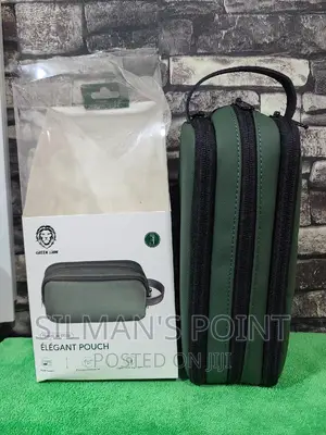 Green Lion Elegant Pouch Green