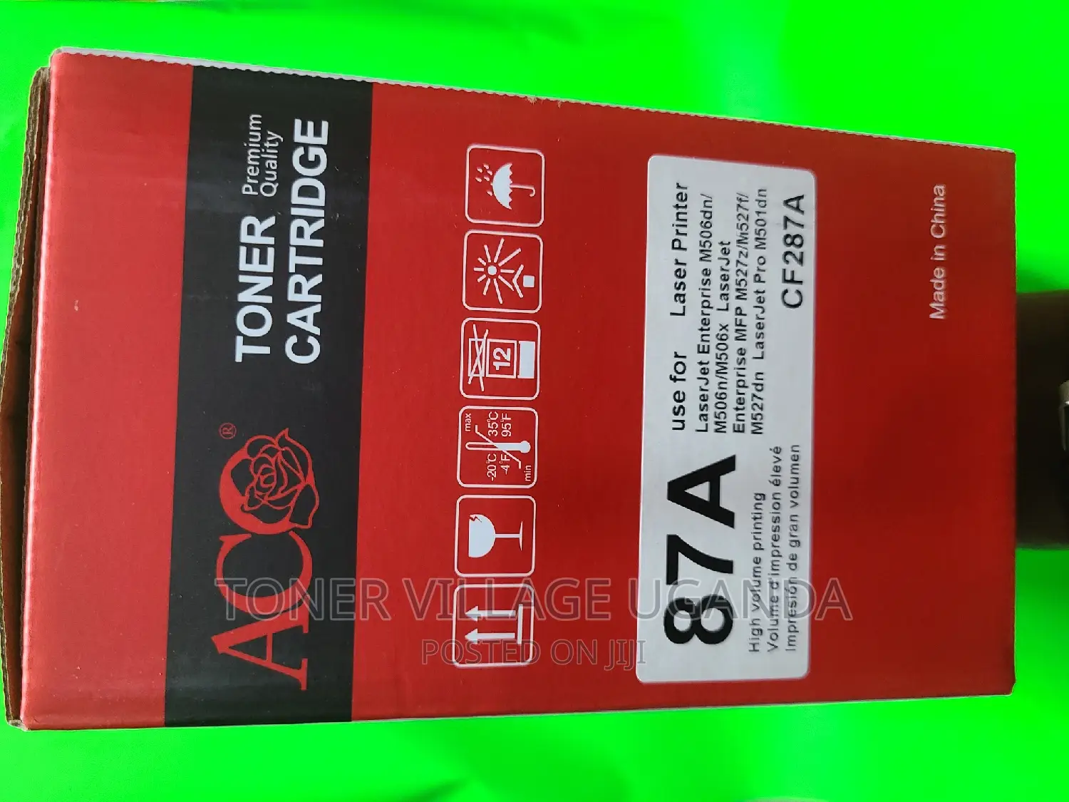 87A Toner Cartridge Use for Laserjet Enterprise