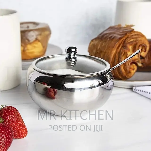 Metallic Sugar Bowl