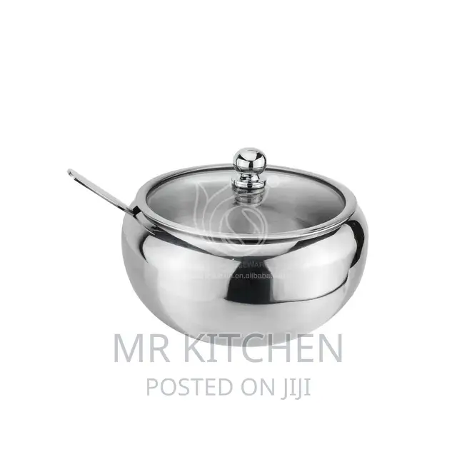 Metallic Sugar Bowl