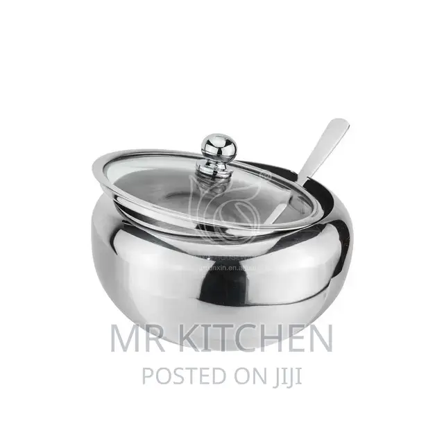 Metallic Sugar Bowl