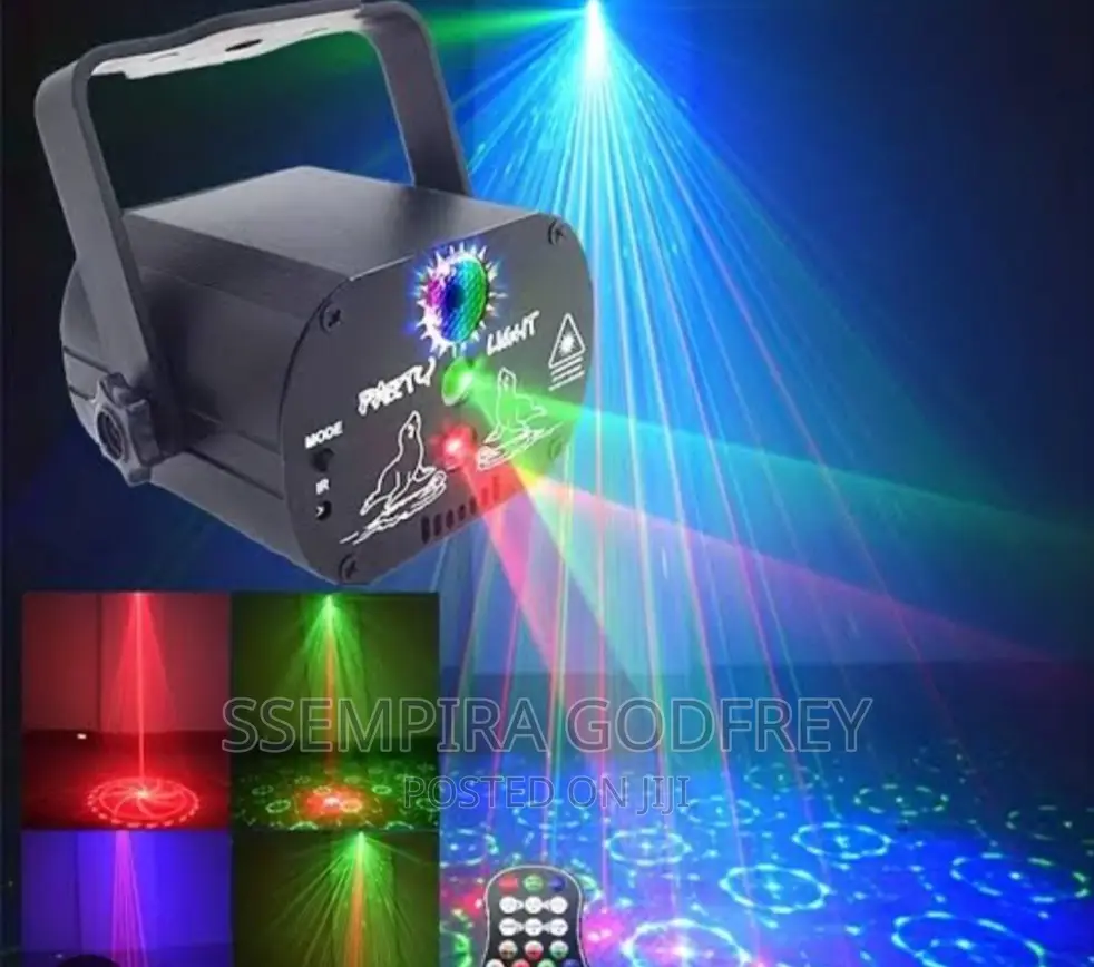 Mini Party Lights With Different Light Effects
