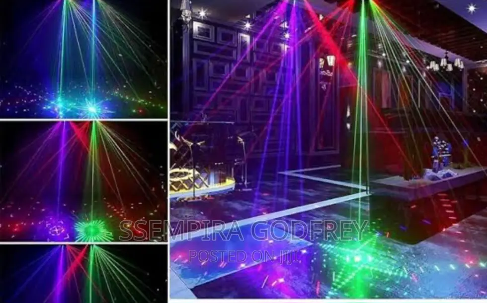 Mini Party Lights With Different Light Effects