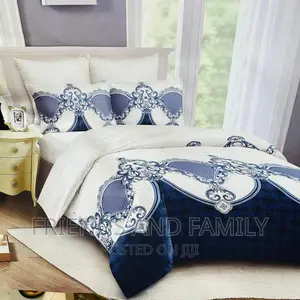 Executive Bed Cover With 4 Pieces