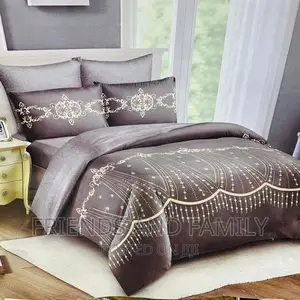 Executive Bed Cover With 4 Pieces