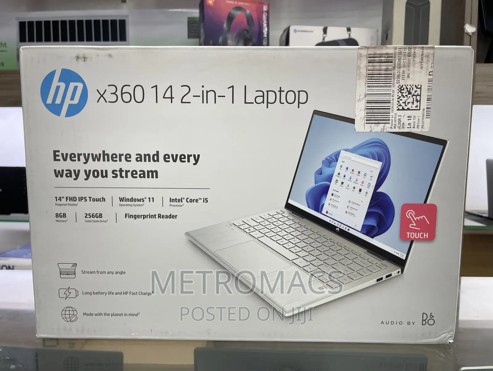New Laptop HP Pavilion X360 8GB Intel Core I5 SSD 512GB