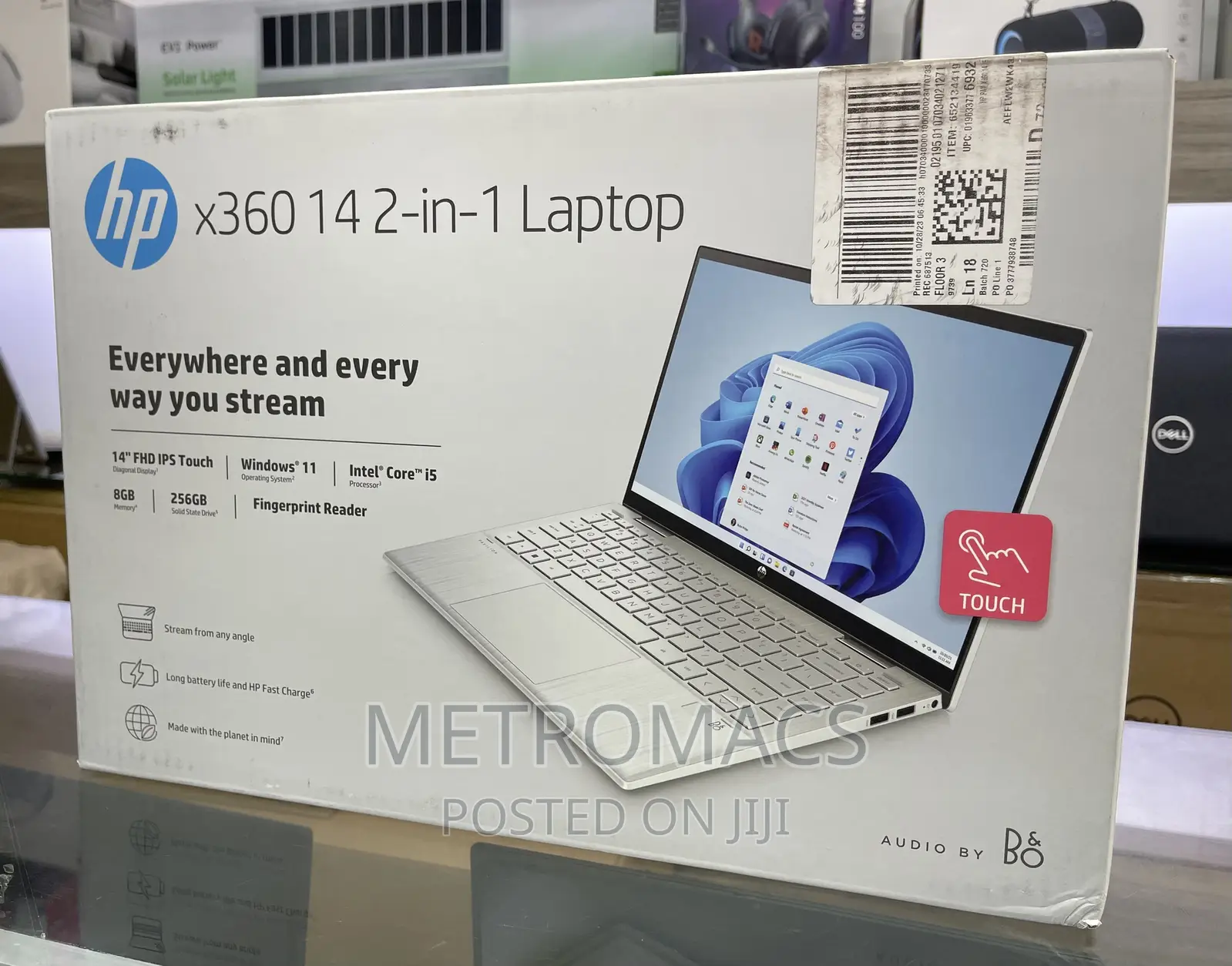 New Laptop HP Pavilion X360 8GB Intel Core I5 SSD 512GB