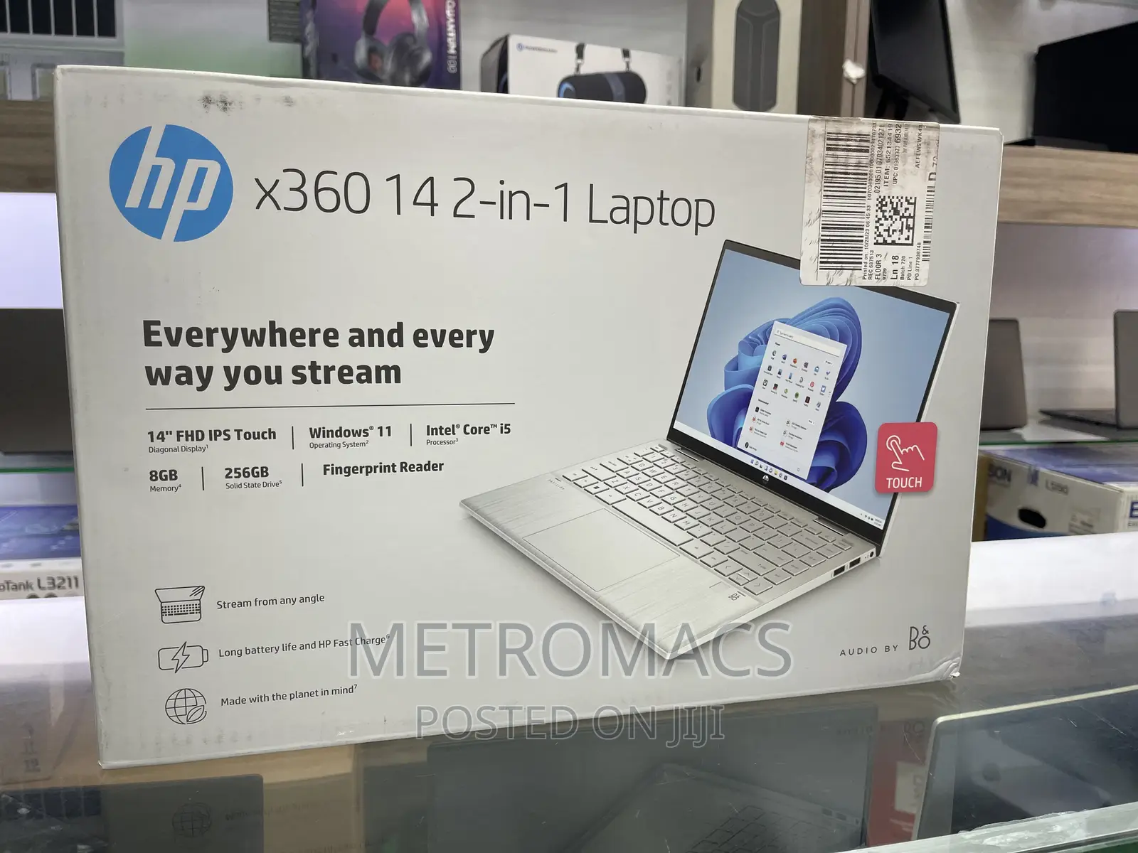 New Laptop HP Pavilion X360 8GB Intel Core I5 SSD 512GB