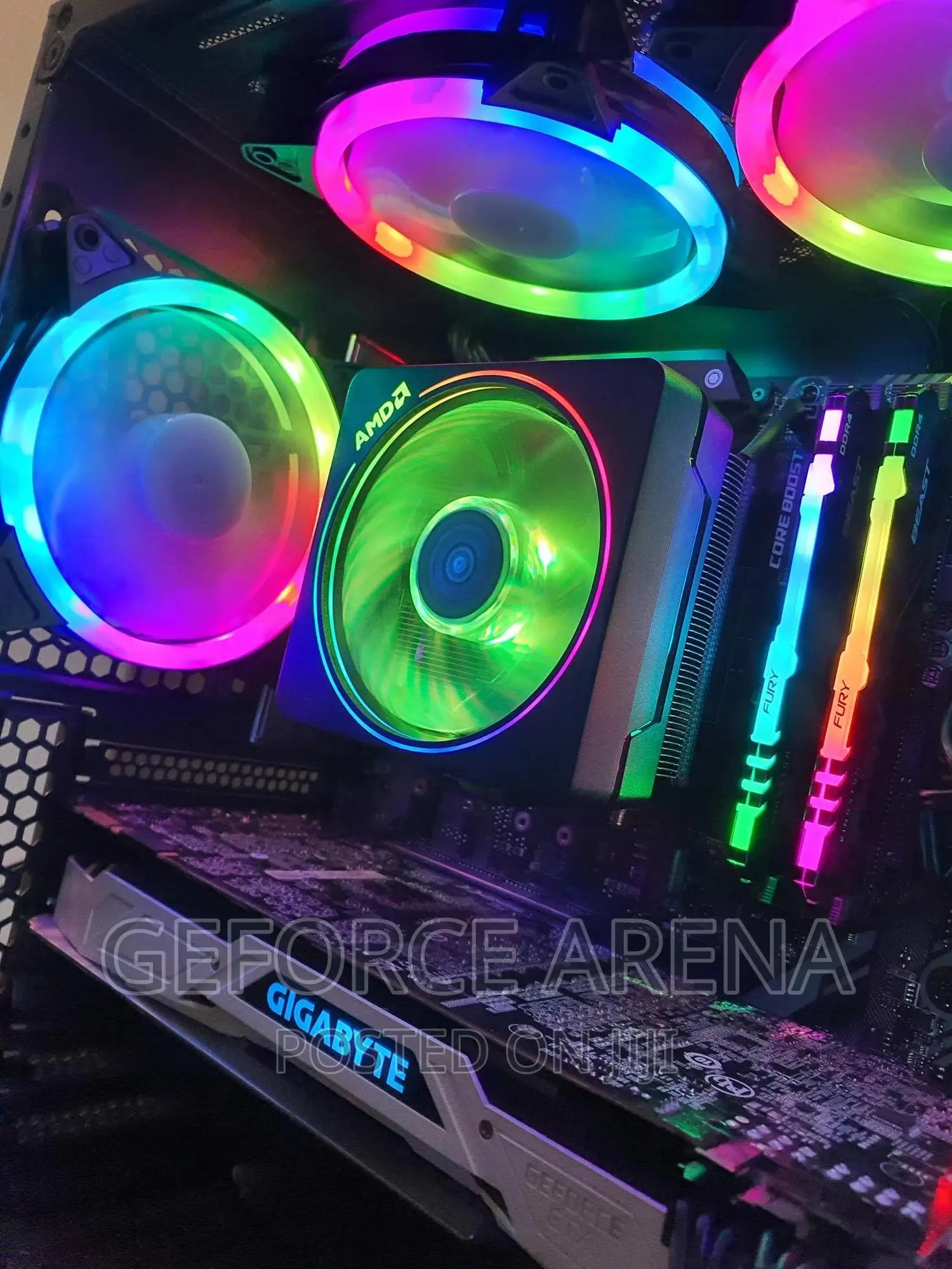 New Desktop Computer MSI model 32GB AMD Ryzen 5 HDD+SSD 2T