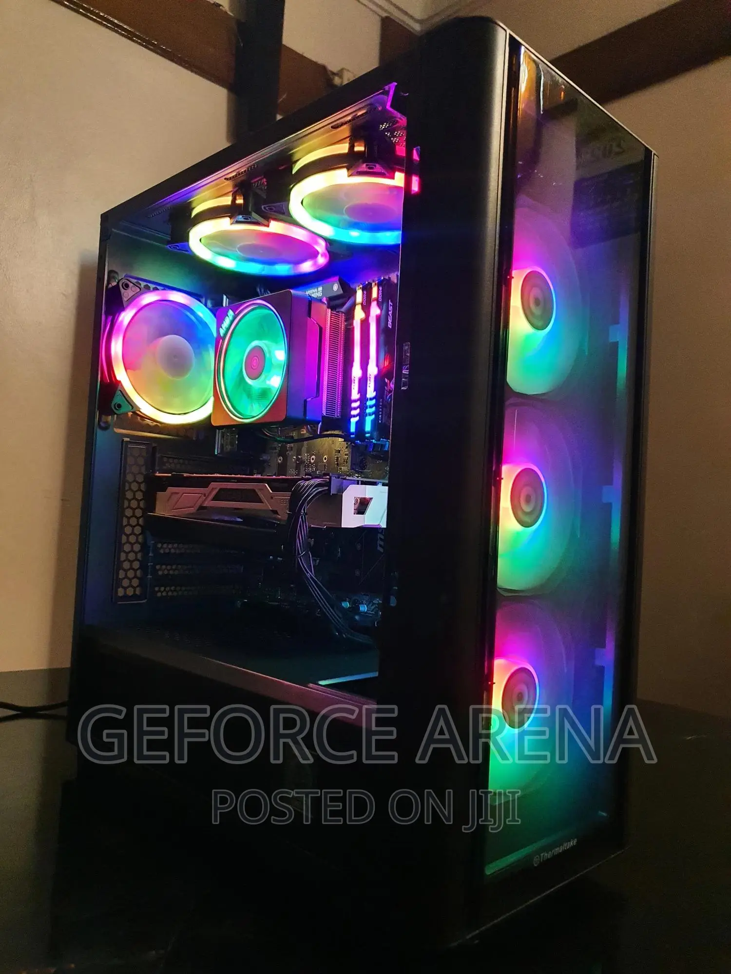 New Desktop Computer MSI model 32GB AMD Ryzen 5 HDD+SSD 2T