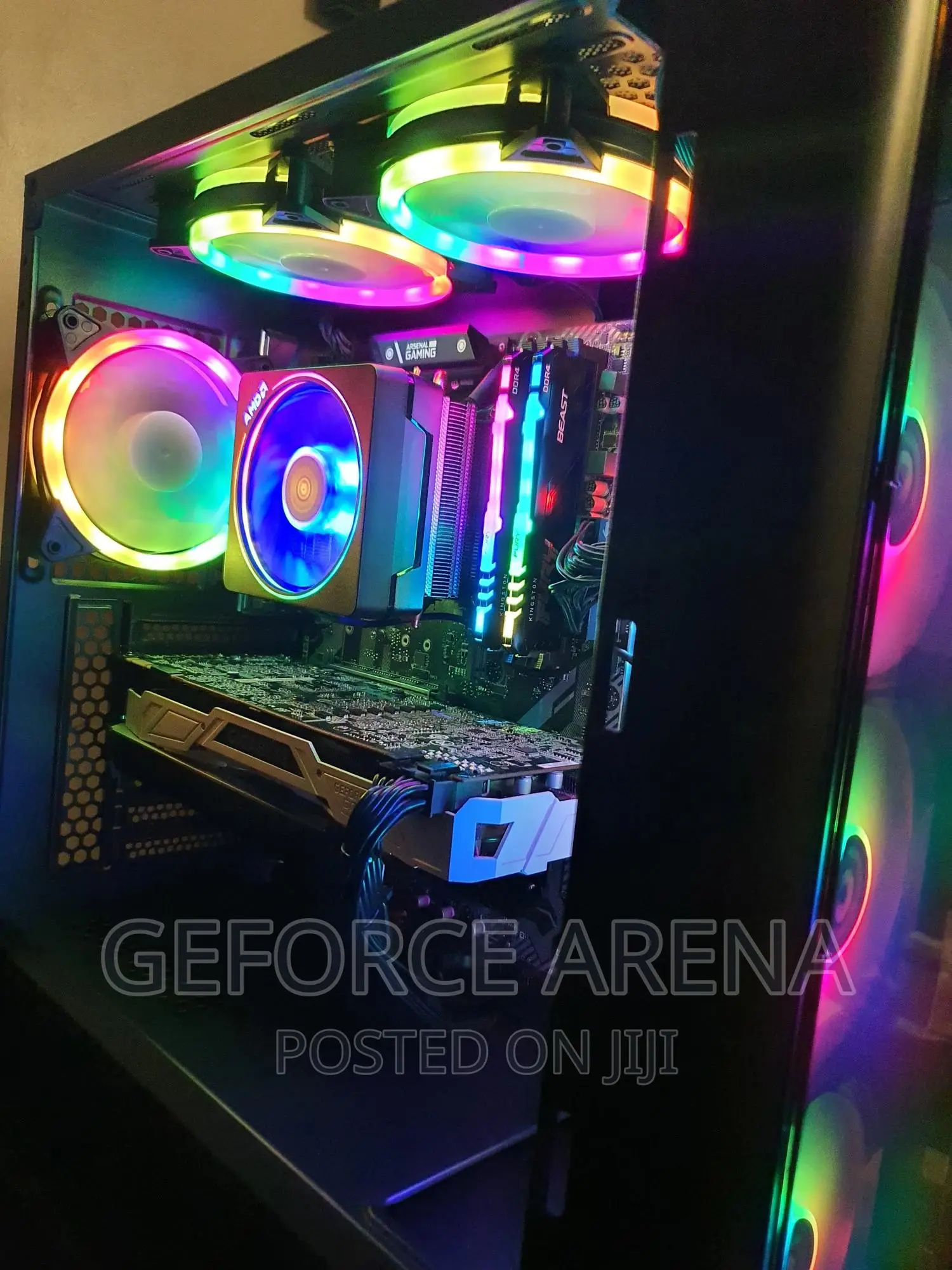 New Desktop Computer MSI model 32GB AMD Ryzen 5 HDD+SSD 2T