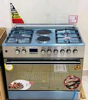 Blueflame 4gas 2electric 90 by 60cm Cookers 5 Yrs Warranty.