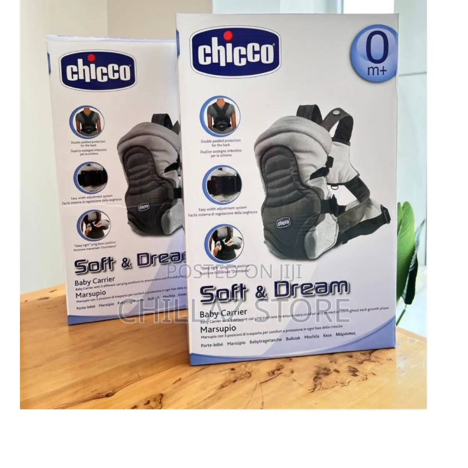 Chicco Soft and Dream Baby Carrier.