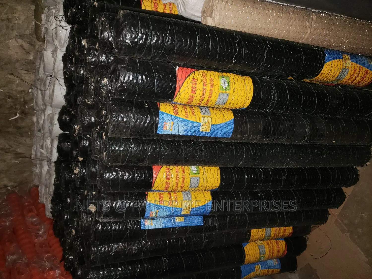 Coated Green P.V.C Chicken Mesh