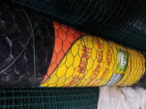 Coated Green P.V.C Chicken Mesh