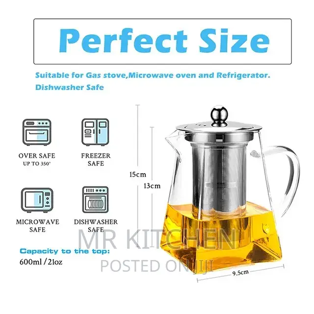 Square Tea Pot