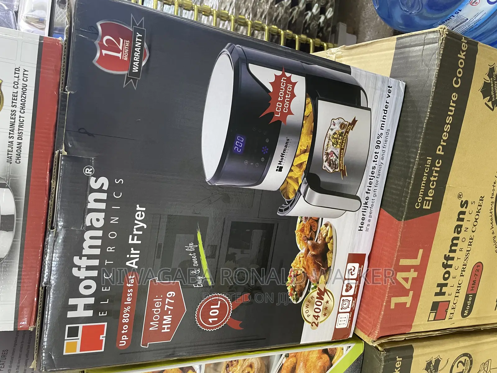 10l Digital Hoffman Airfryer