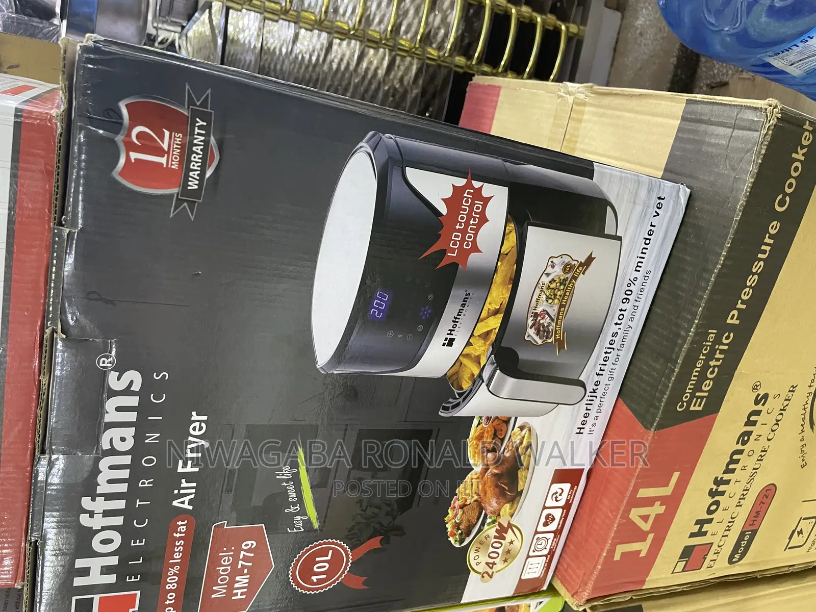 10l Digital Hoffman Airfryer