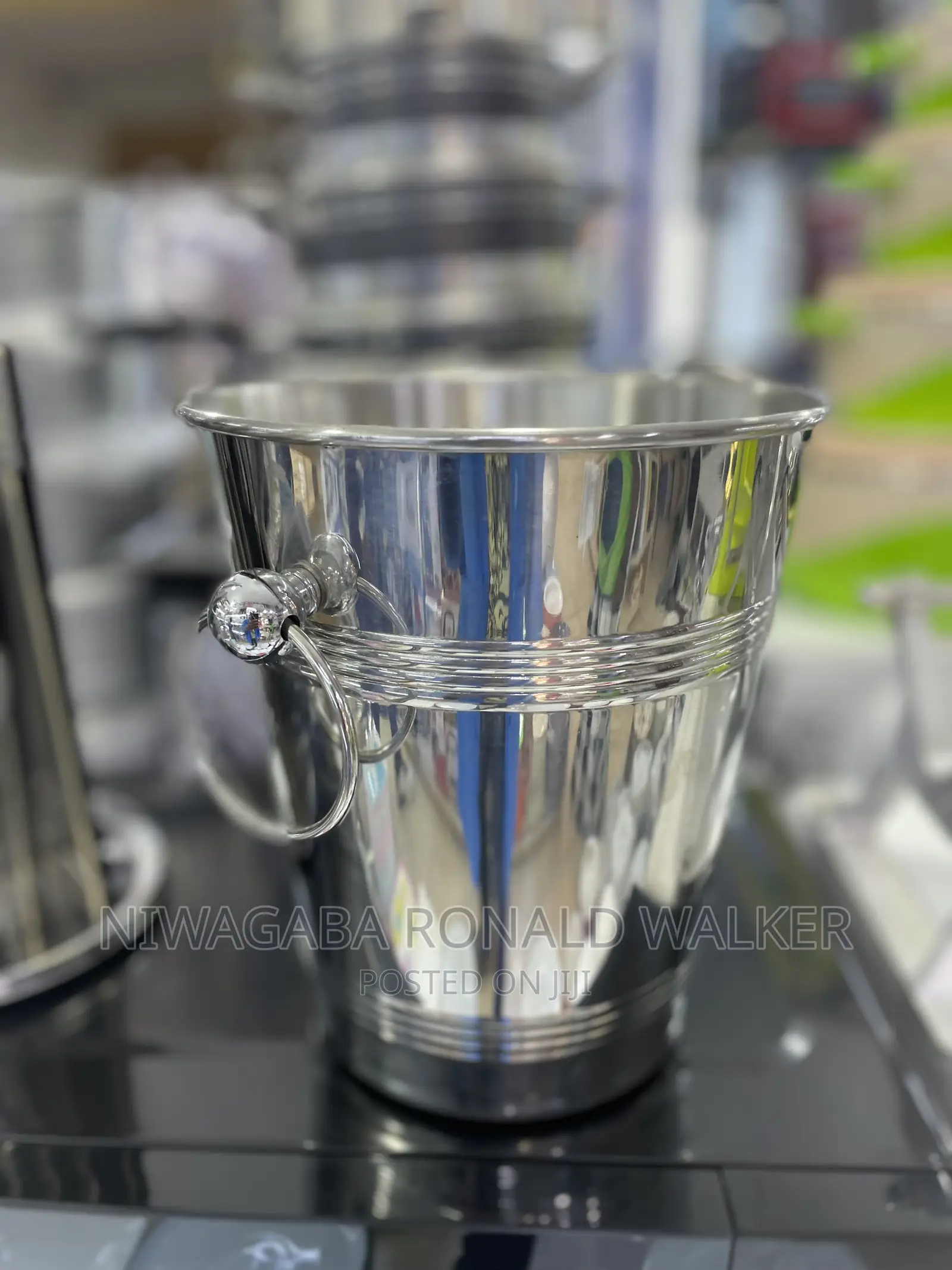 Stainless Steel Classic Ice Bucket