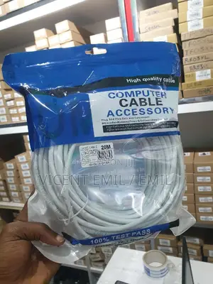 Ethernet Cable Cat6 20 Meters High Quality Cable 100%