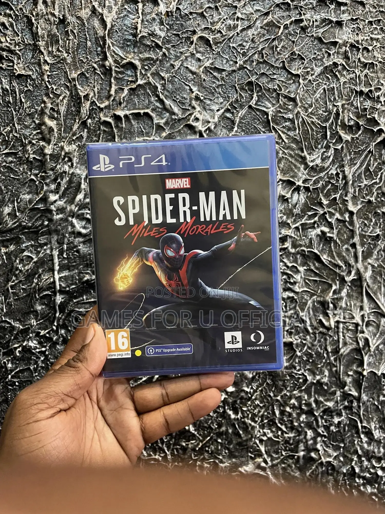 Spider Man Miles Ps4 Game Ps5 Enhanced