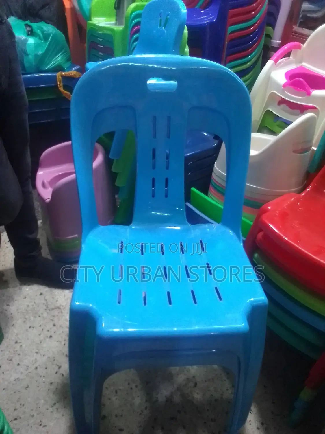 Plastic Armless Chairs