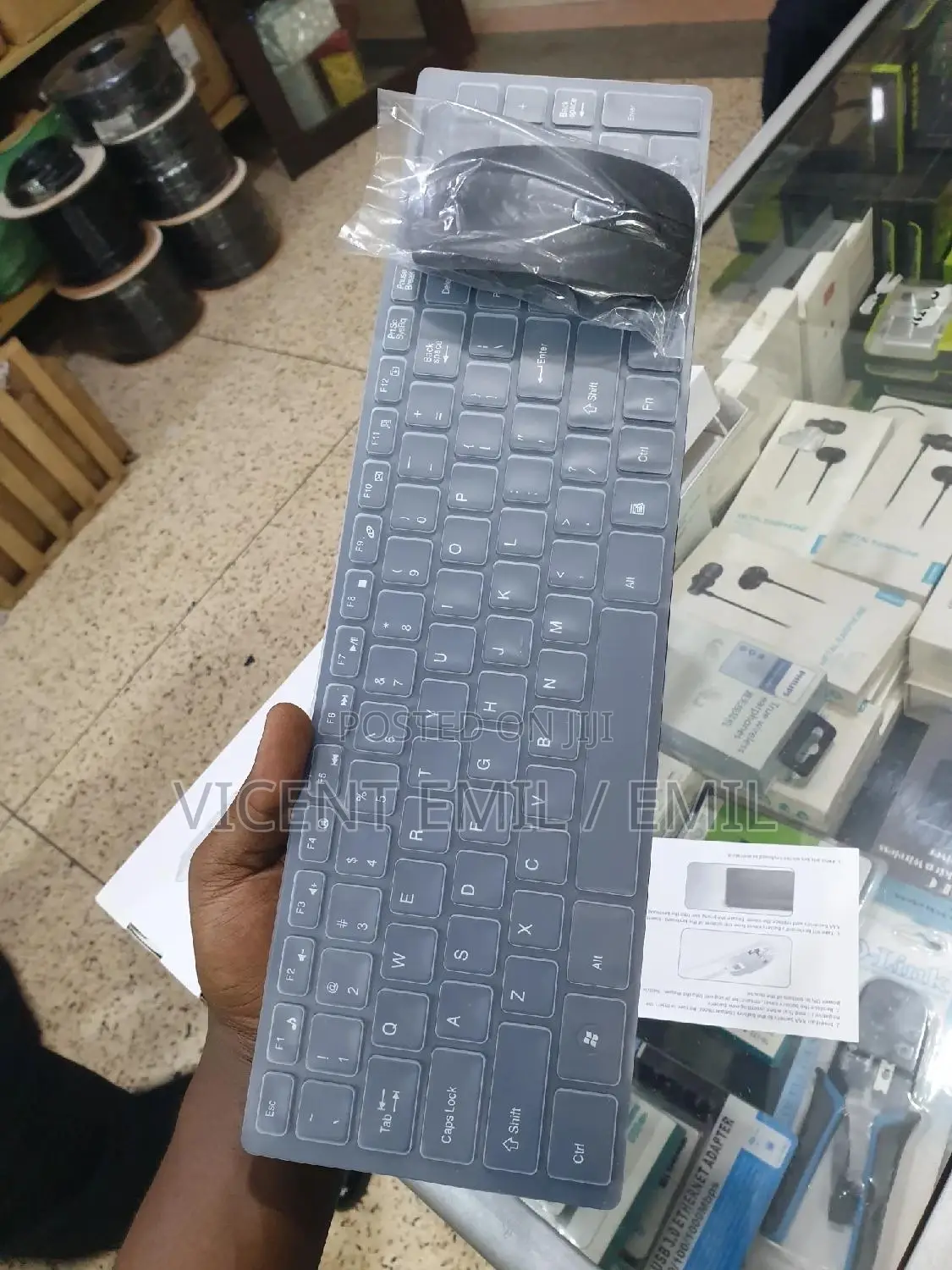 Dell Wireless Keyboard With a Mouse Ultra-Thin Fashion