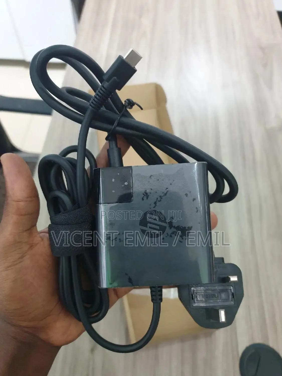 Hp Type C Adapter/Charger 65w Original 20v