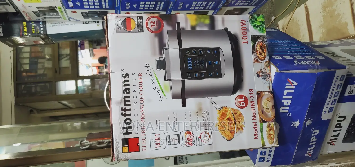 Hoffman Electric Pressure Cooker 6l