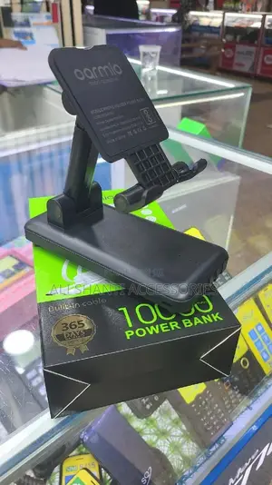 Oraimo Power Bank and a Phone Holder