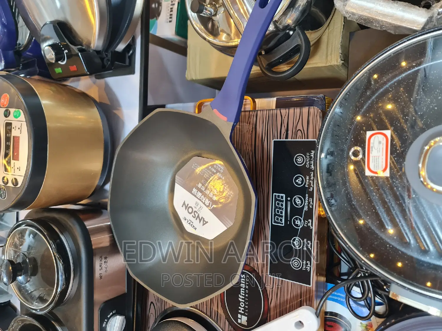 Non Stick Octagon Frying Pan Wok