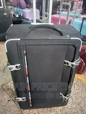 Original Cloth Suitcase . Proffesional.Extra Large( Black)