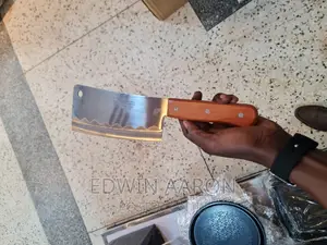 Small Butcher Knife With Wooden Handle