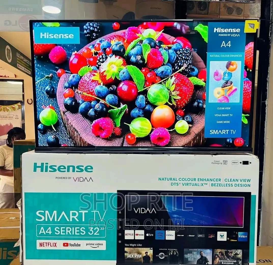 Hisense Digital LED Smart 32inches TVS.