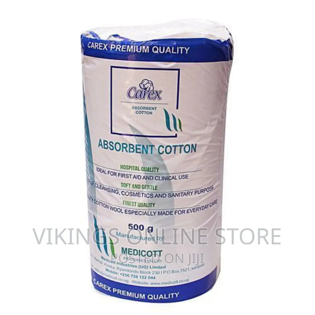 Carex Cotton Wool 500g-White