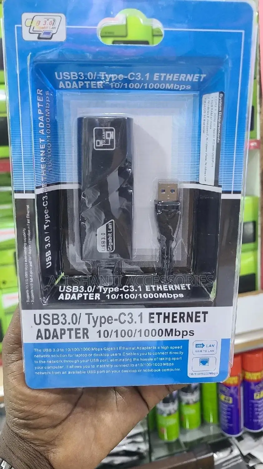 Usb3.0/ Type-C3.1 Ethernet