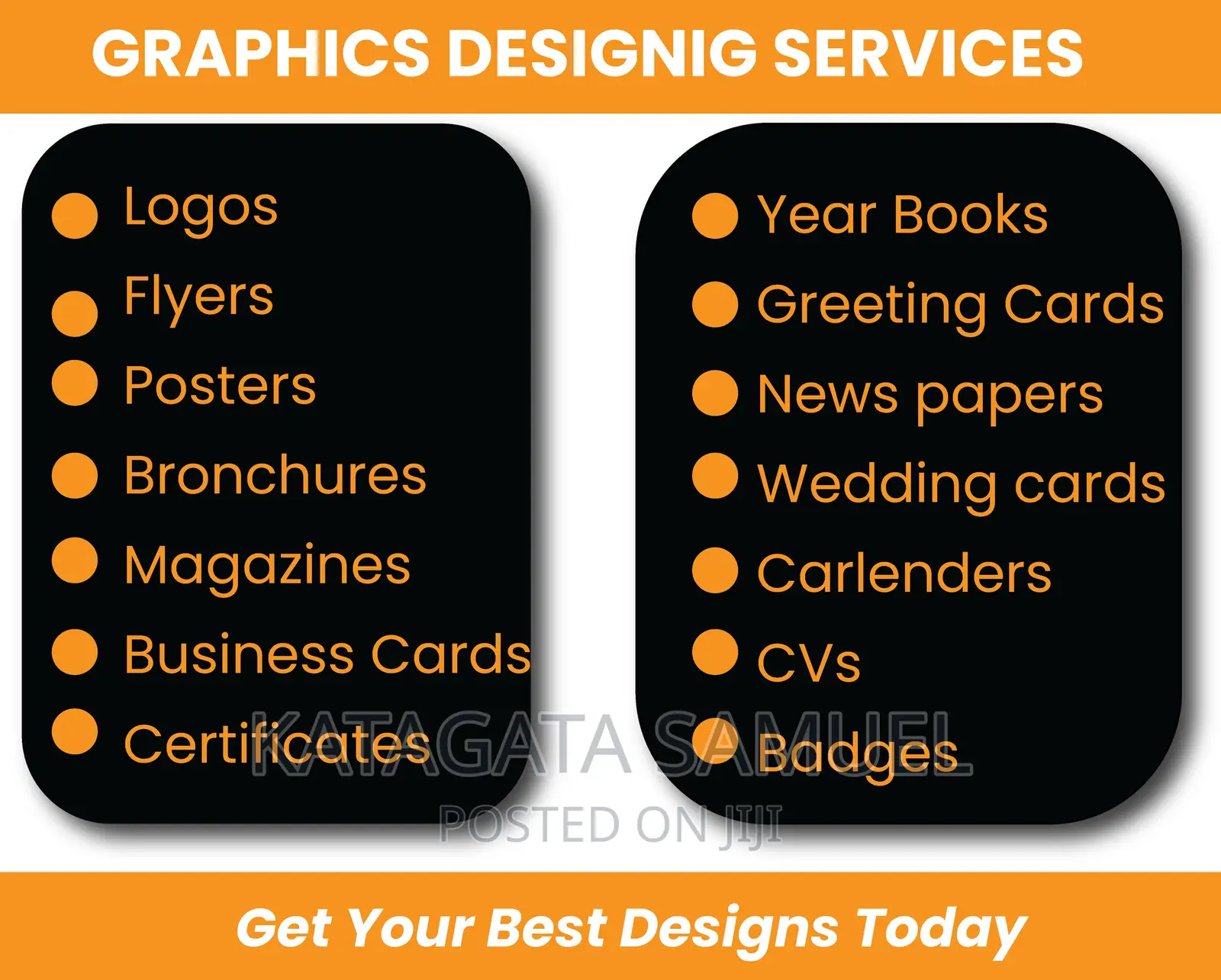 Graphics Design, Large Format Printing