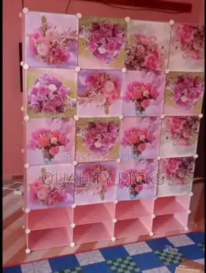4 Door Portable Wardrobe