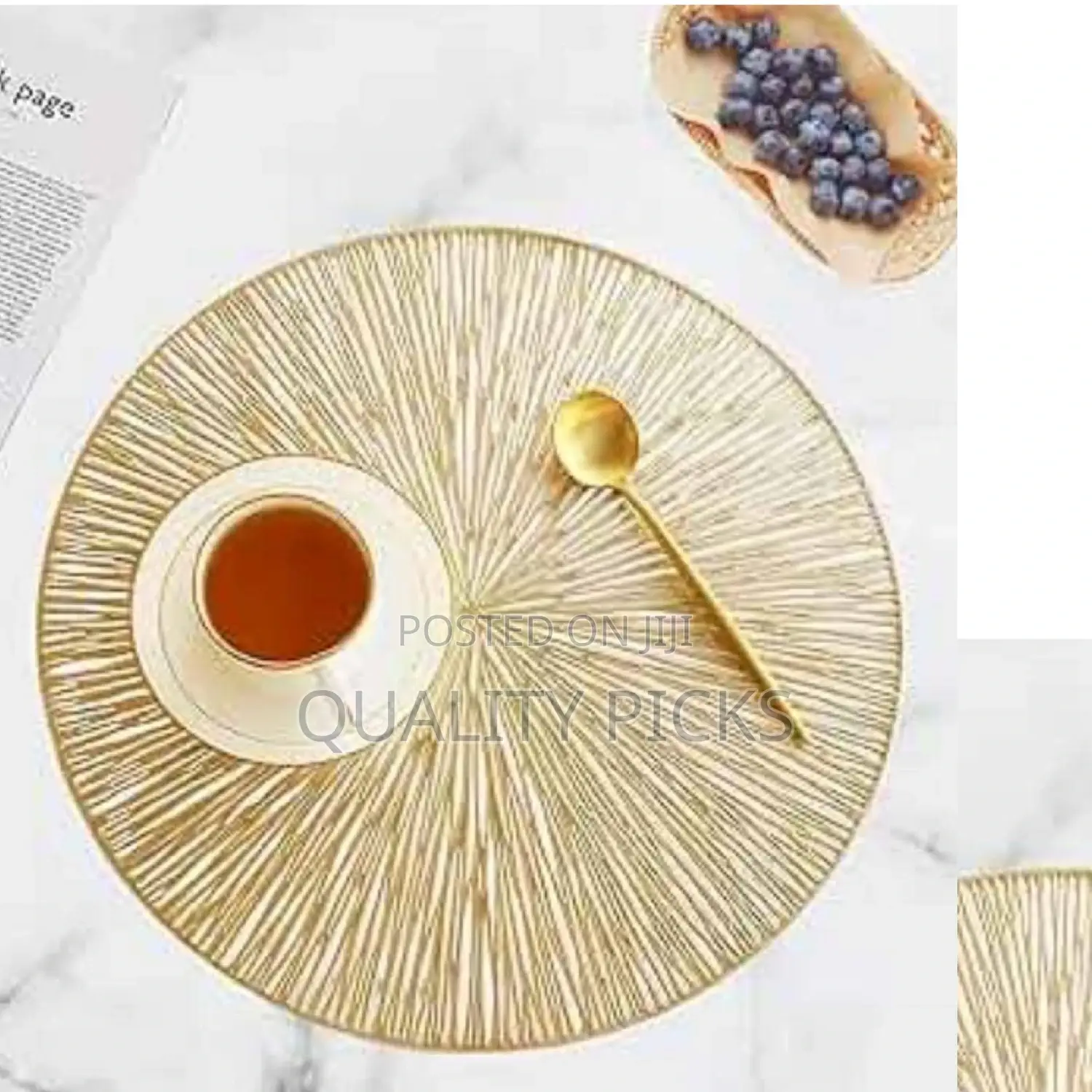 Portable Round Placemats
