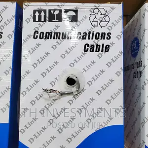 Cat 6 Communication Network Cable.