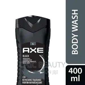 Axe Black 3 in 1 Body Face Hair Wash for Men 400ml